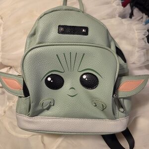 Disney Baby Yoda Character Star Wars Mandalorian Backpack